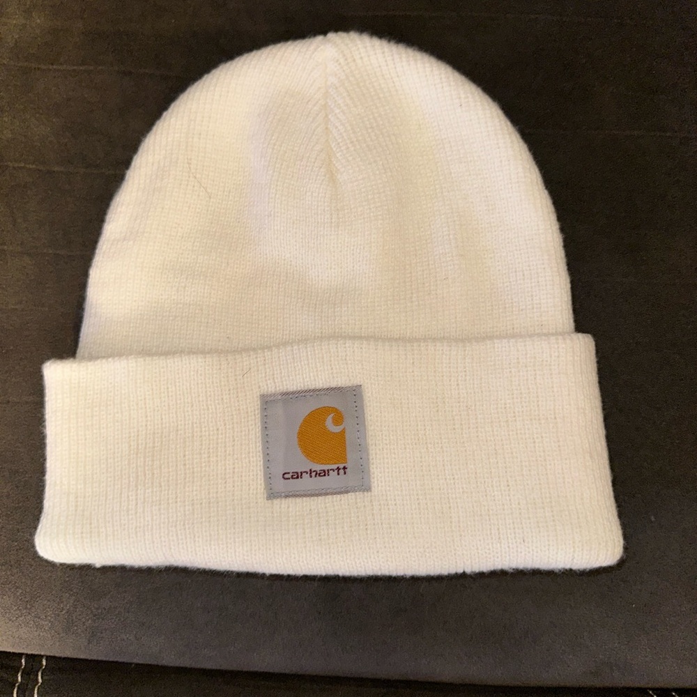 Carhartt White Knit Beanie